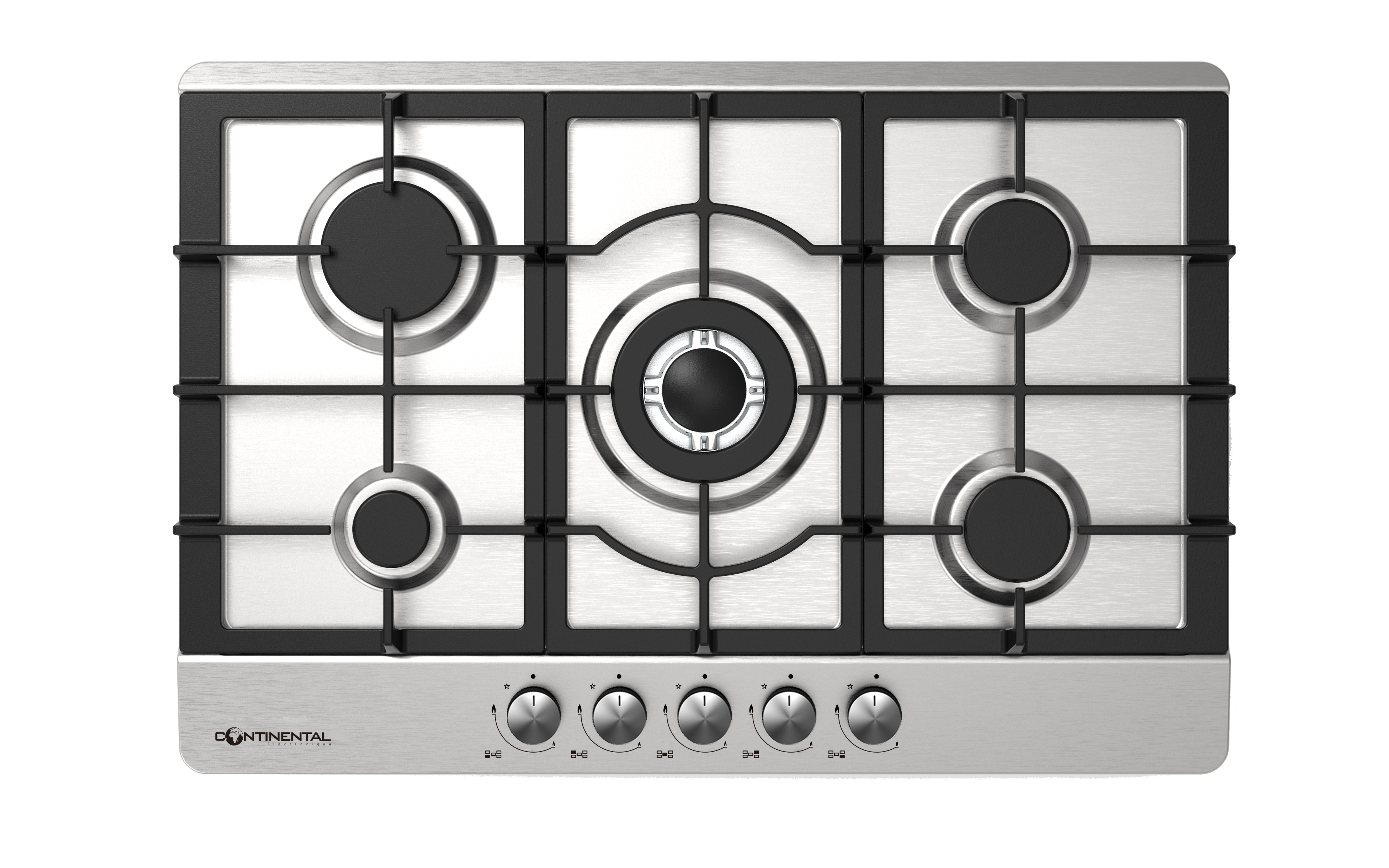 PLAQUE DE CUISSON 5 FEUX INOX-2