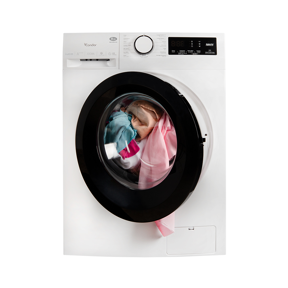 Machine à Laver CONDOR LUCA 8kg – Blanche
