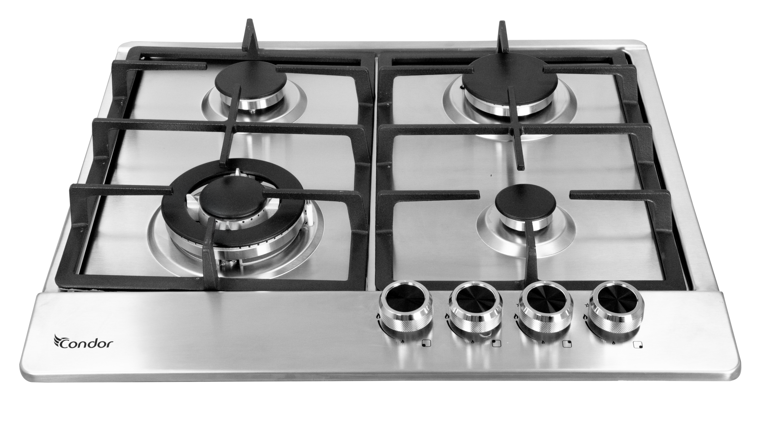 Table de Cuisson Encastrable Inox – 4 Feux – Wok SABAF  ASTRA  |CTE64WAS1X